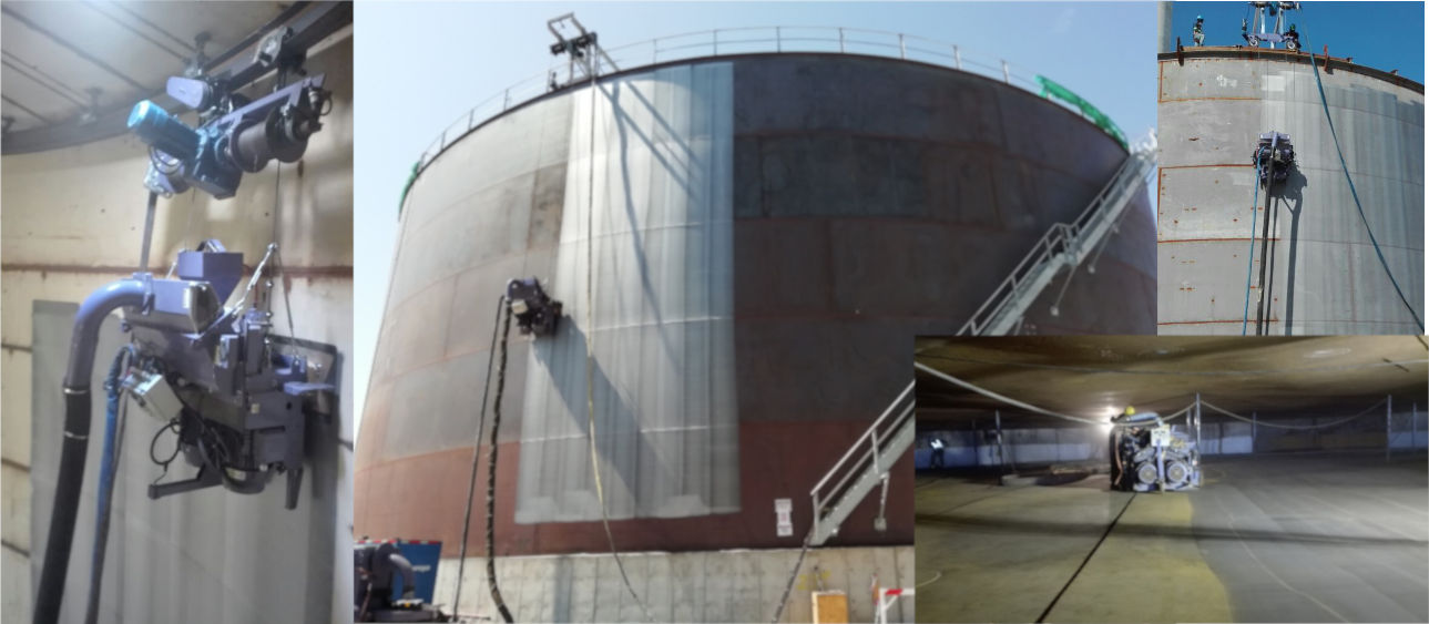 Granalladora Portátil FasterBlaster – Trabajo Vertical