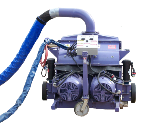 Granalladora Portátil FasterBlaster – Trabajo Horizontal