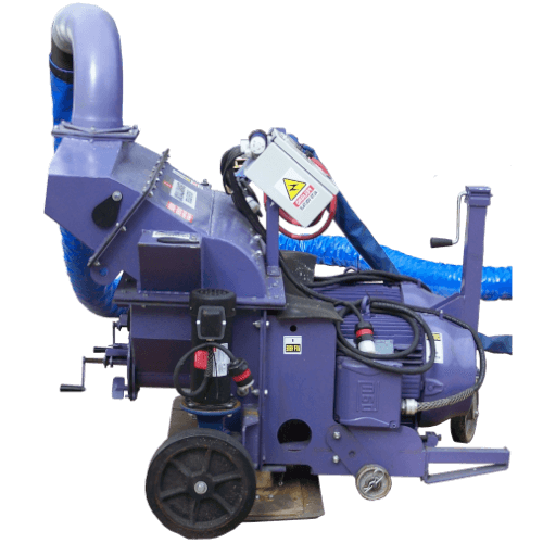 Granalladora Portátil FasterBlaster – Trabajo Vertical