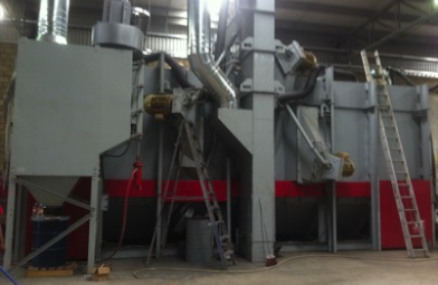 Máquina Granalladora Placas