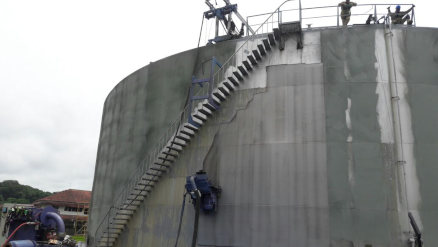 Granallado de Tanque de Almacenamiento - Panamá