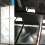 Montaje Deflectores de Inducción de Aire - Cuarto de Granallado CMV