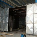 Montaje Puertas y Luminarias - Cuarto de Granallado CMV 1