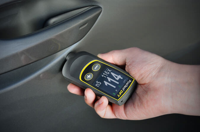 Medidor Espesor Recubrimiento en Metales: PosiTest DFT