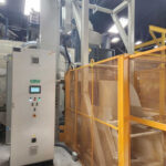 Máquina Granalladora De Cinta Rotativa Modelo ET-160 Y Cargador Para Piezas De Fundición De Hierro