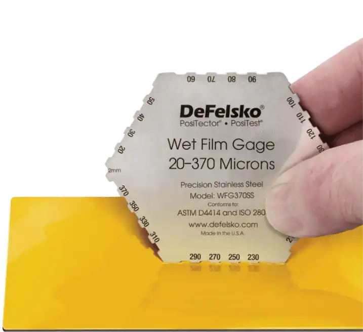Medidor de Espesor de Película Húmeda