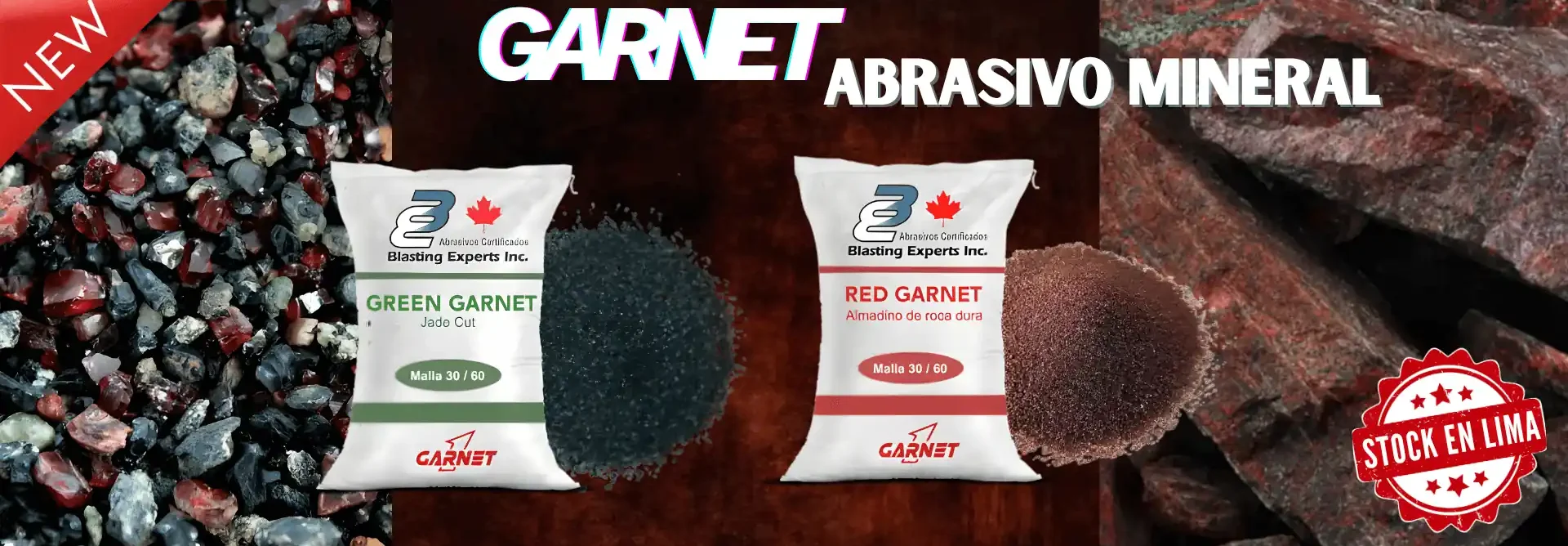 Abrasivos Garnet