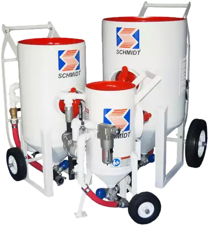 Tolvas de Granallado con Sistema de Despresurización Automática