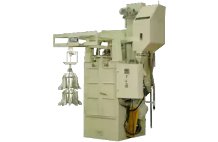 Máquina Granalladora Turbinada de Ganchos GMY