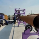 Granallado de Tubos de 22” con Robot FasterBlaster