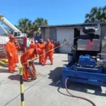 Instalación y puesta en marcha del equipo Water Jetting D115 -México