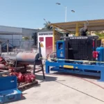 Instalación y puesta en marcha del equipo Water Jetting D115 -México