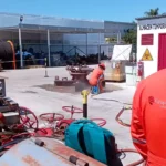 Instalación y puesta en marcha del equipo Water Jetting D115 -México